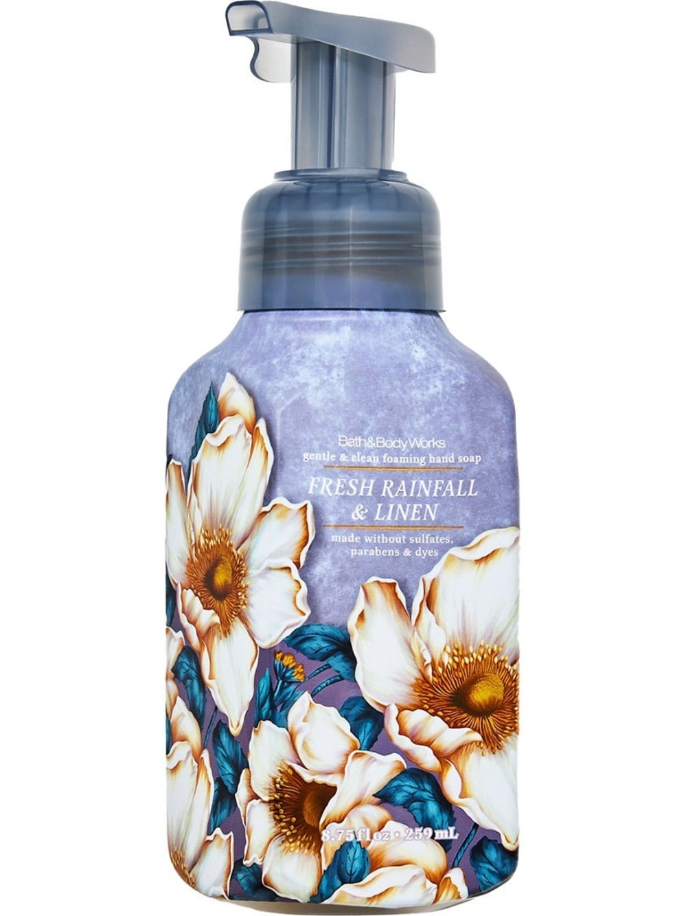 Bath & Body Works Fresh Rainfall & Linen Foaming Hand Soap - Lavender Blue